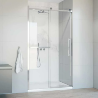Душевая дверь в нишу Vincea Como Soft VDS-1CS130CL 130 см профиль хром