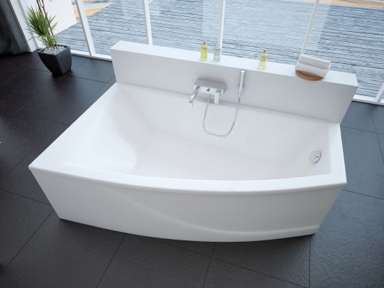 Акриловая ванна Акватек Оракул ORK180-0000004 180x125 L, вклеенный каркас фото в интернет-магазине «Wasser-Haus.ru»