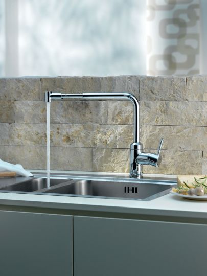 Смеситель Kludi L-ine 428210577 для кухонной мойки фото в интернет-магазине «Wasser-Haus.ru»