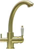 Смеситель для кухни Seaman Barcelone SSL-5382-LG light gold фото в интернет-магазине «Wasser-Haus.ru»