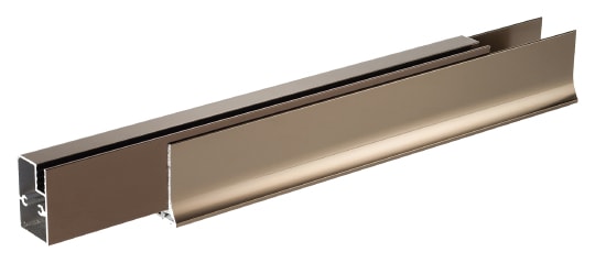 Душевой уголок Vegas Glass ZP+ZPV 140*90 05 05 профиль бронза, стекло бронза фото в интернет-магазине «Wasser-Haus.ru»