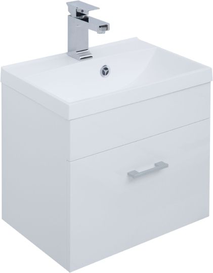 Мебель для ванной Aquanet Нота 50 лайт белая фото в интернет-магазине «Wasser-Haus.ru»
