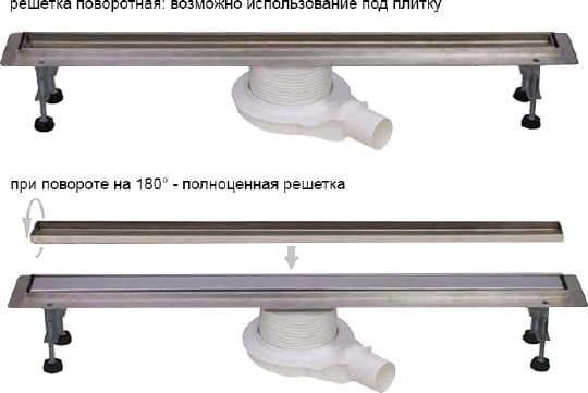 Душевой лоток Winkiel Fino WDO-800-04-6601 фото в интернет-магазине «Wasser-Haus.ru»
