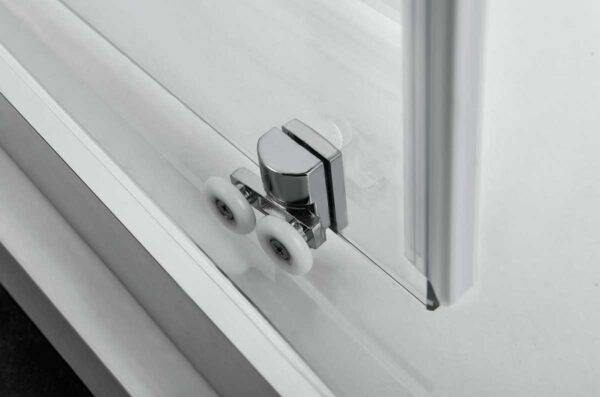 Душевой уголок Vincea Alpha VSS-3AL100MT 100x100, профиль хром, стекло текстурное фото в интернет-магазине «Wasser-Haus.ru»