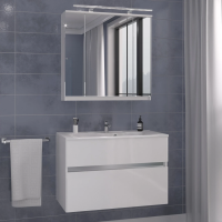 Мебель для ванной SanStar Велья 80 подвесная фото в интернет-магазине «Wasser-Haus.ru»