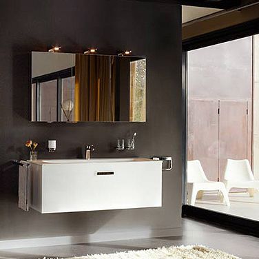 Мебель для ванной Keuco Royal Universe белая матовая 100 см фото в интернет-магазине «Wasser-Haus.ru»