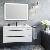 Мебель для ванной IDDIS Cloud 100 подвесная фото в интернет-магазине «Wasser-Haus.ru»