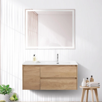 Мебель для ванной комнаты BelBagno Kraft 100 R, 2 ящика, дверца, rovere nebrasca nature фото в интернет-магазине «Wasser-Haus.ru»