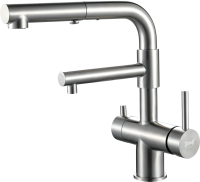 Смеситель для кухни Zorg Sanitary SZR-3216 хром