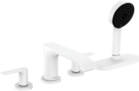 Смеситель на борт ванны Hansgrohe Vivenis 75444700 матовый белый фото в интернет-магазине «Wasser-Haus.ru»