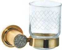 Стакан Boheme Royal Cristal Gold подвесной фото в интернет-магазине «Wasser-Haus.ru»