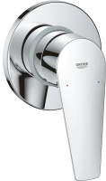 Встраиваемый смеситель для душа и ванны Grohe BauEdge 29040001 С ВНУТРЕННЕЙ ЧАСТЬЮ, хром фото в интернет-магазине «Wasser-Haus.ru»
