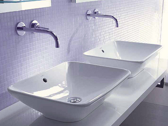 Раковина Duravit Bacino 0334520000 фото в интернет-магазине «Wasser-Haus.ru»