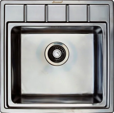 Комплект Мойка кухонная Seaman Eco Roma SMR-5050A без отверстий + Измельчитель Bort Master Eco + Смеситель Barcelone SSL-5384 water polish фото в интернет-магазине «Wasser-Haus.ru»