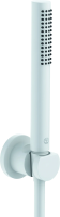 Душевой гарнитур Kludi Nova Fonte Puristic 2085053-15 белый матовый фото в интернет-магазине «Wasser-Haus.ru»