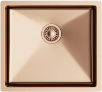 Мойка кухонная TopZero TNL ColorX 450 GOLD ROSE медь фото в интернет-магазине «Wasser-Haus.ru»
