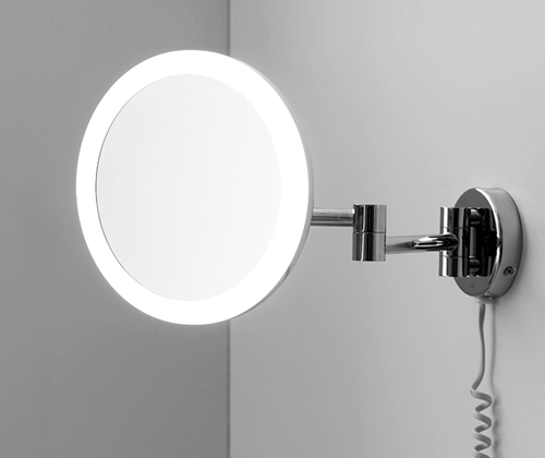 Косметическое зеркало Wasserkraft K-1004 с подсветкой фото в интернет-магазине «Wasser-Haus.ru»