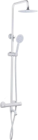 Душевая стойка Fashun A52426-8 с термостатом, белая фото в интернет-магазине «Wasser-Haus.ru»
