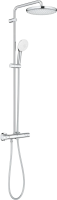 Душевая стойка Grohe Tempesta 26670001, с термостатом, хром фото в интернет-магазине «Wasser-Haus.ru»