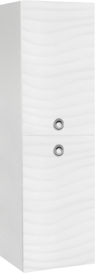 Шкаф-пенал Style Line Вероника 36 Люкс, белый фото в интернет-магазине «Wasser-Haus.ru»
