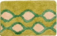Коврик IDDIS Curved Lines Green 80x50 фото в интернет-магазине «Wasser-Haus.ru»