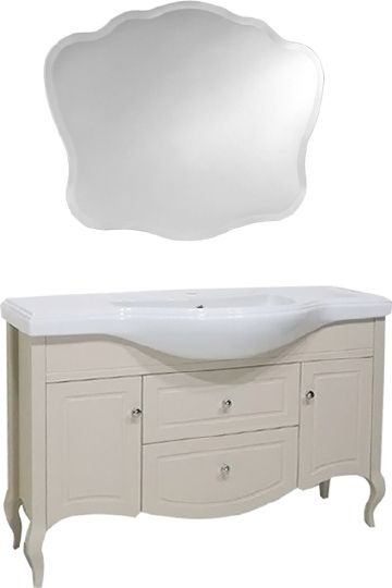 Мебель для ванной Caprigo Verona-H 120 оливин, с 2 дверцами и 2 ящиками фото в интернет-магазине «Wasser-Haus.ru»
