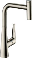 Смеситель для кухни Hansgrohe Talis Select M51 72826800 сталь фото в интернет-магазине «Wasser-Haus.ru»