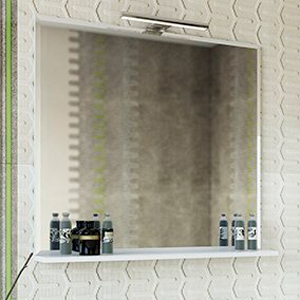 Мебель для ванной Sanflor Одри 80 подвесная фото в интернет-магазине «Wasser-Haus.ru»