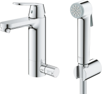 Смеситель для раковины Grohe 24191000 с гигиеническим душем, хром фото в интернет-магазине «Wasser-Haus.ru»