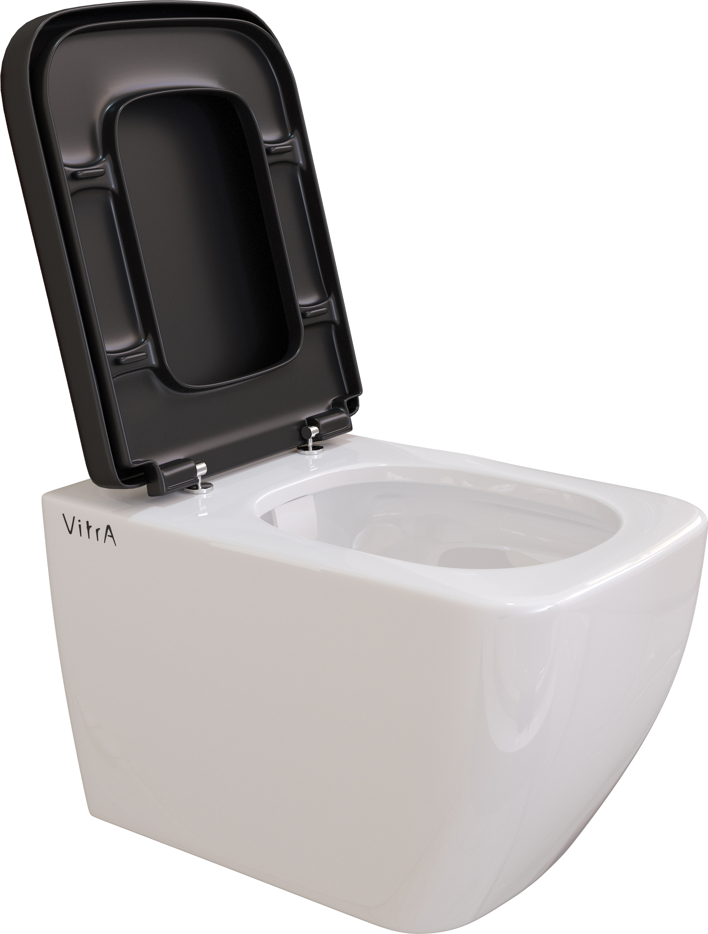 Комплект Унитаз подвесной Vitra Shift 7742B003-0075 с крышкой 91-083-009 + система инсталляции 800-2011 кнопка смыва черная фото в интернет-магазине «Wasser-Haus.ru»