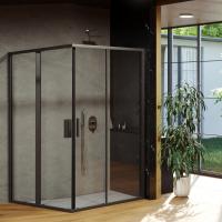Душевой уголок Ravak BLSRV2K 120x120, профиль черный фото в интернет-магазине «Wasser-Haus.ru»