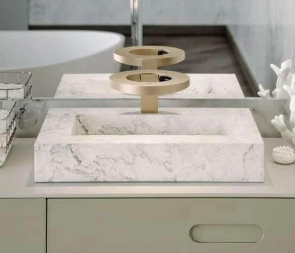 Смеситель для раковины Nofer Concept 01901.GD золото фото в интернет-магазине «Wasser-Haus.ru»
