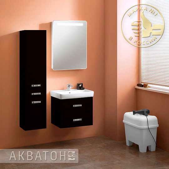 Зеркало-шкаф Акватон Америна 60 R фото в интернет-магазине «Wasser-Haus.ru»