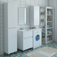 Мебель для ванной Эстет Dallas Luxe 110 L напольная, 2 ящика