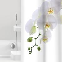 Штора для ванной Bacchetta Orchidea 180x200 фото в интернет-магазине «Wasser-Haus.ru»