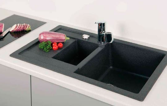Мойка кухонная Schock Aster 60D оникс фото в интернет-магазине «Wasser-Haus.ru»