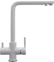 Смеситель для кухни Ulgran Quartz UQ-016 платина фото в интернет-магазине «Wasser-Haus.ru»