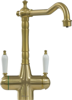 Смеситель для кухни Seaman Visconti SSL-7517-LG light gold