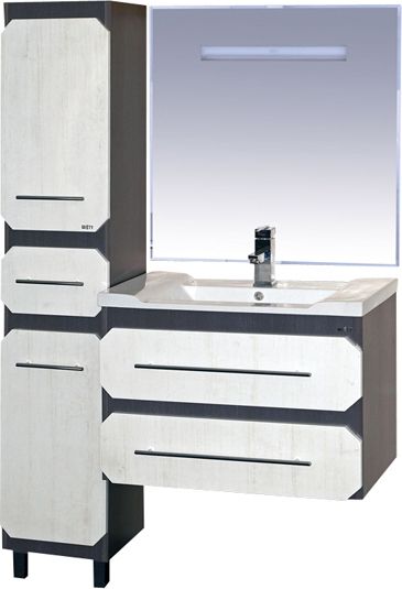 Мебель для ванной Misty Хит 100 подвесная фото в интернет-магазине «Wasser-Haus.ru»