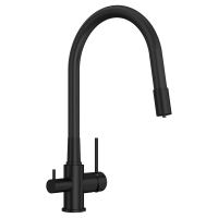 Смеситель для кухни Elghansa Kitchen Pure Water 56F5216-Black black фото в интернет-магазине «Wasser-Haus.ru»