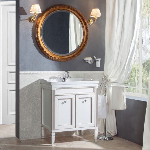 Мебель для ванной Caprigo Albion Promo 70 bianco-grigio фото в интернет-магазине «Wasser-Haus.ru»
