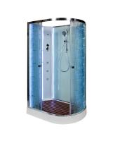 Душевая кабина AvaCan EM1512 N L LED с гидромассажем фото в интернет-магазине «Wasser-Haus.ru»