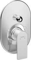 Встраиваемый смеситель для душа и ванны Hansgrohe Rebris E 72459000 хром