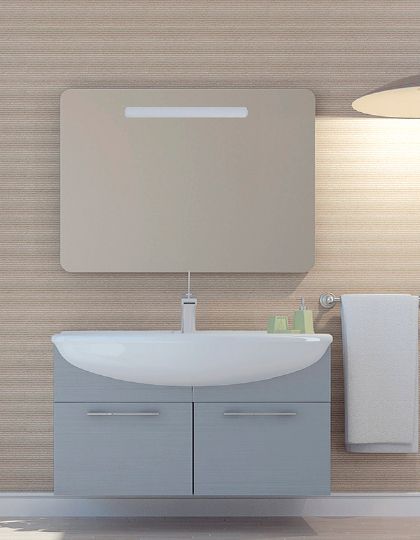 Зеркало Sanvit Модерн 120 фото в интернет-магазине «Wasser-Haus.ru»