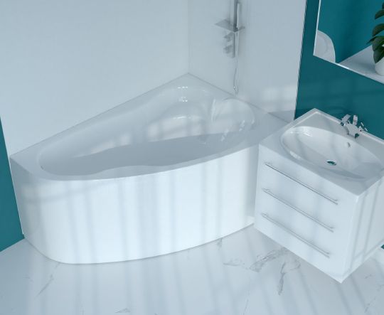 Акриловая ванна Marka One Lil R 140x90 фото в интернет-магазине «Wasser-Haus.ru»