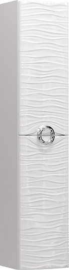 Шкаф-пенал Aima Design Breeze 35П L white фото в интернет-магазине «Wasser-Haus.ru»