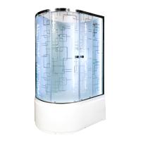 Душевая кабина AvaCan EM5012 N R LED с гидромассажем фото в интернет-магазине «Wasser-Haus.ru»