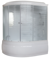 Душевая кабина Royal Bath RB 170ALP-C (матовое) правая фото в интернет-магазине «Wasser-Haus.ru»