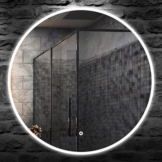 Мебель для ванной Armadi Art Vallessi 100 антрацит глянец, с черной раковиной фото в интернет-магазине «Wasser-Haus.ru»