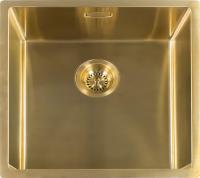 Мойка кухонная Reginox Miami 50x40 3,5' PVD gold фото в интернет-магазине «Wasser-Haus.ru»